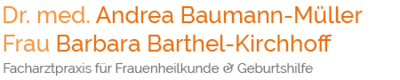 Medien/Logo Praxis Baumann-Müller Barthel-Kirchhoff Würzburg