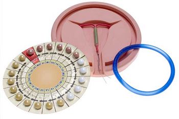 Antibabypille, Intrauterinpessar und Vaginalring